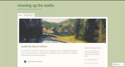 Desktop Screenshot of cleaningupthestudio.com